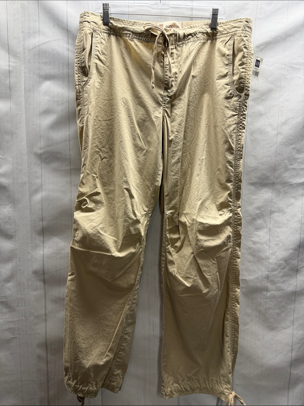 GAP NWT Light Khaki Favorite Surplus Pants Size 12